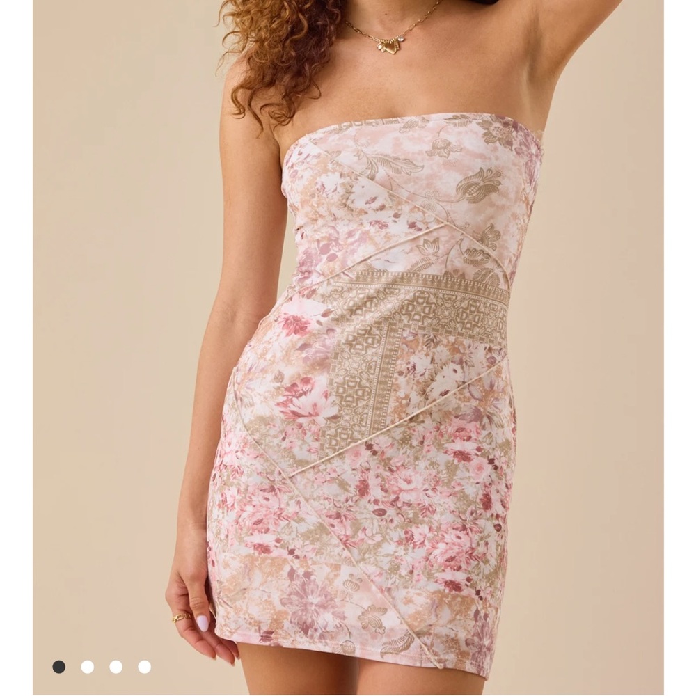 Altar'd State Lora printed mini dress